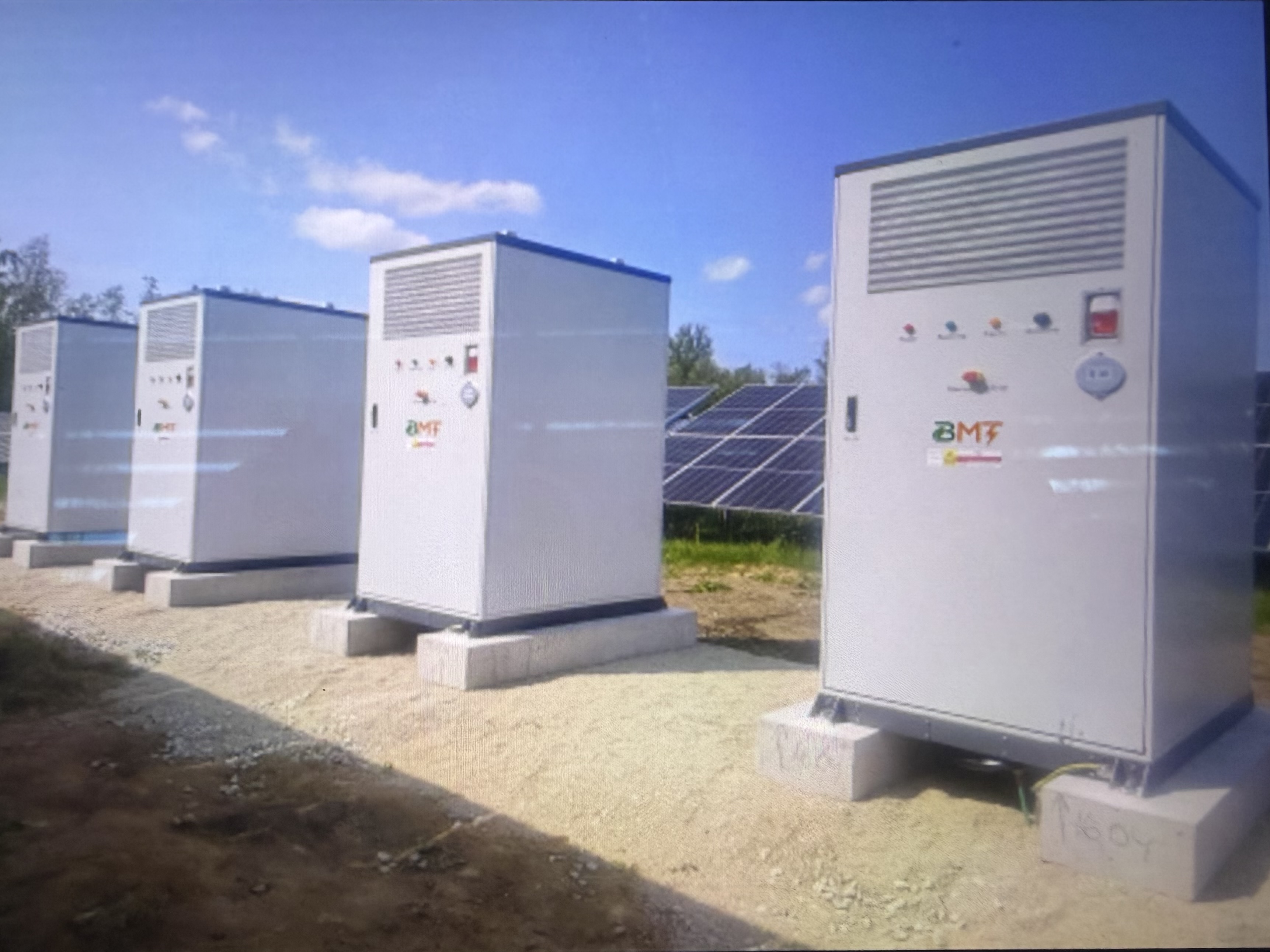 2MW/4MWh ESS with PV plant in Estonia